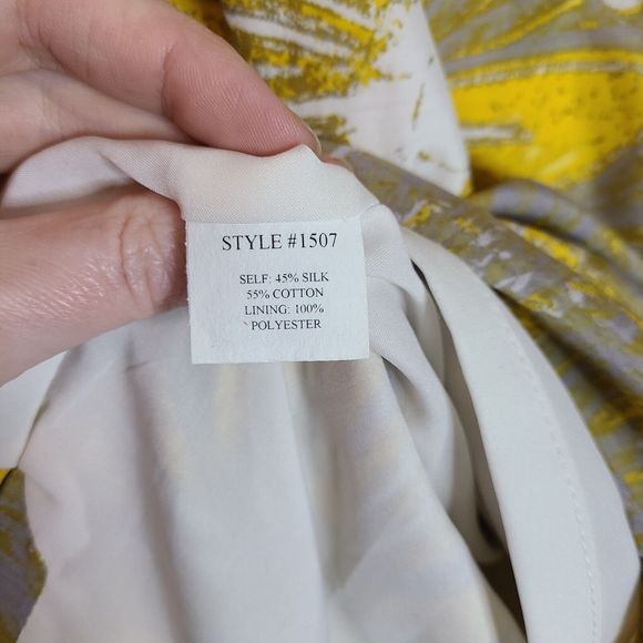 NWT Missy Maude Silk Blend Floral Tunic Womens Large - Picture 4 of 7